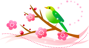 梅とうぐいす